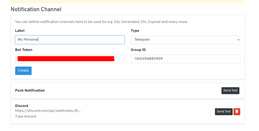 How to use Telegram with SSLForWeb Blog - SslForWeb